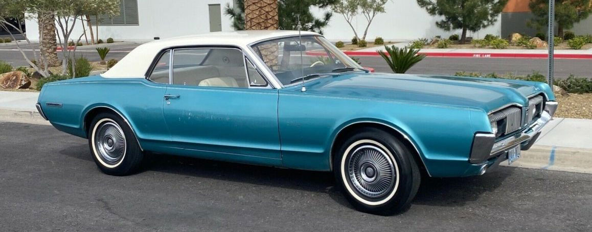 1967 Two-Tone Paint Cougar