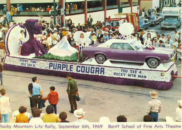 1969 RLM Cougar in a Parade