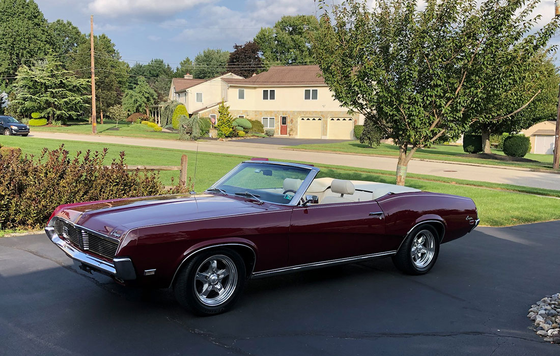 #10245 Chris Couch 1969 Mercury Cougar Convertible