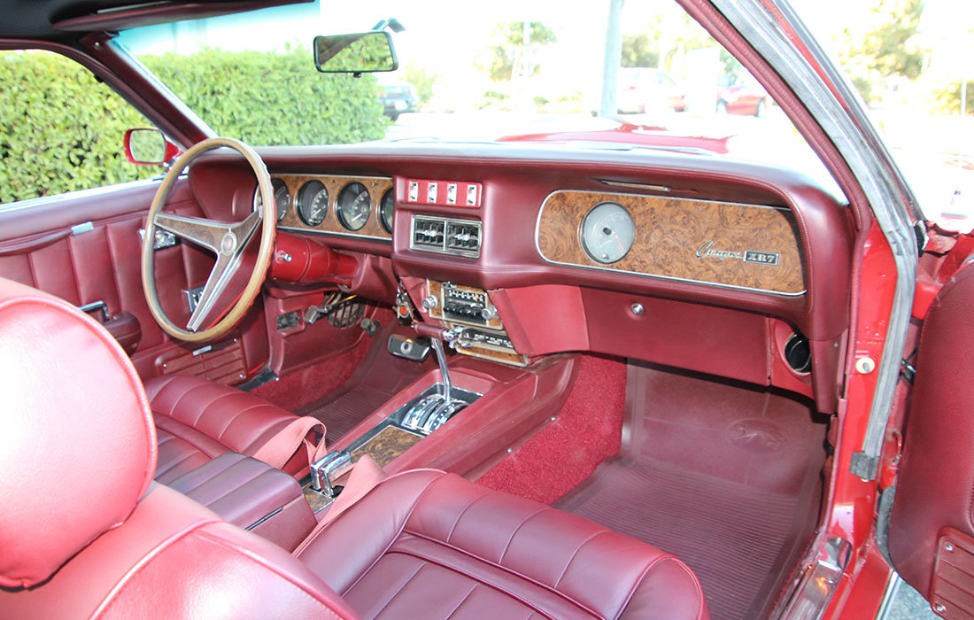 1969 Mercury Cougar XR-7 428CJ Interior