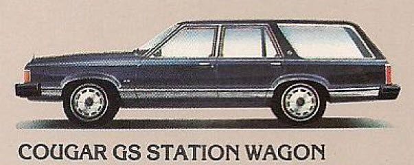 1982 Mercury Cougar Wagon GS