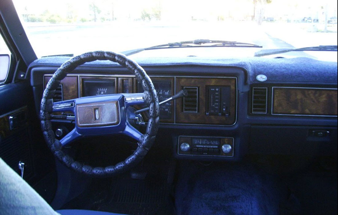 1982 Mercury Cougar Wagon GS Dashboard
