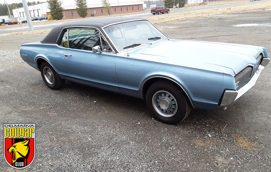 #2975 David Ayers 1967 Mercury Cougar Dan Gurney Special