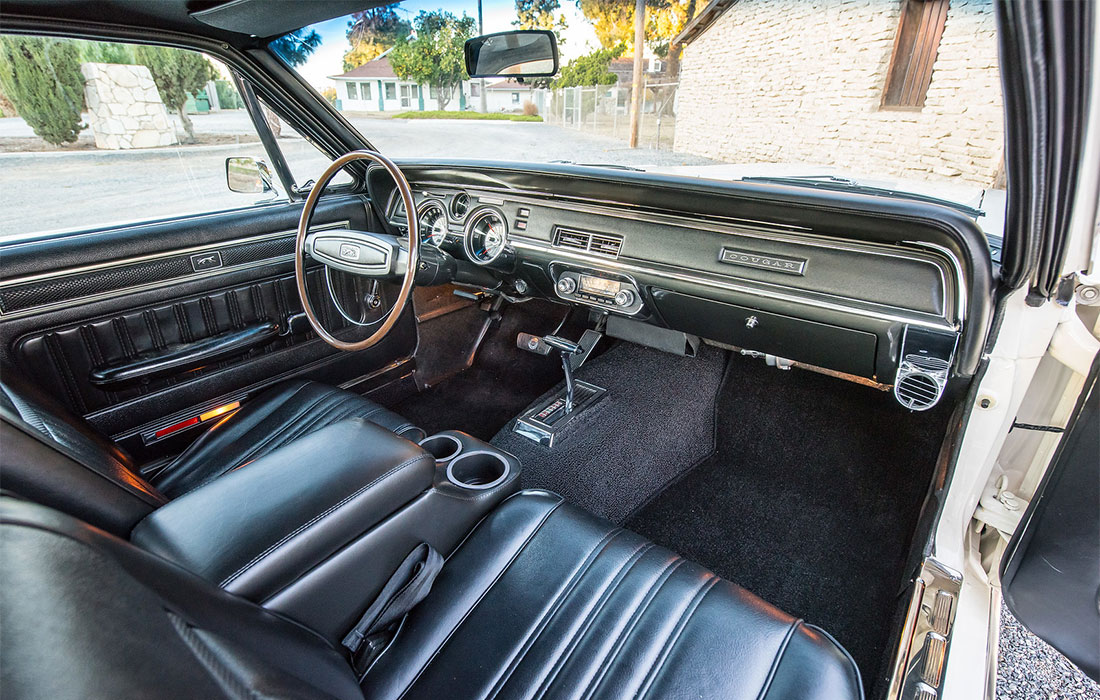 1968 Mercury Cougar Dan Gurney Special Interior