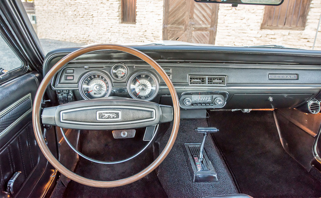 1968 Mercury Cougar Dan Gurney Special Interior