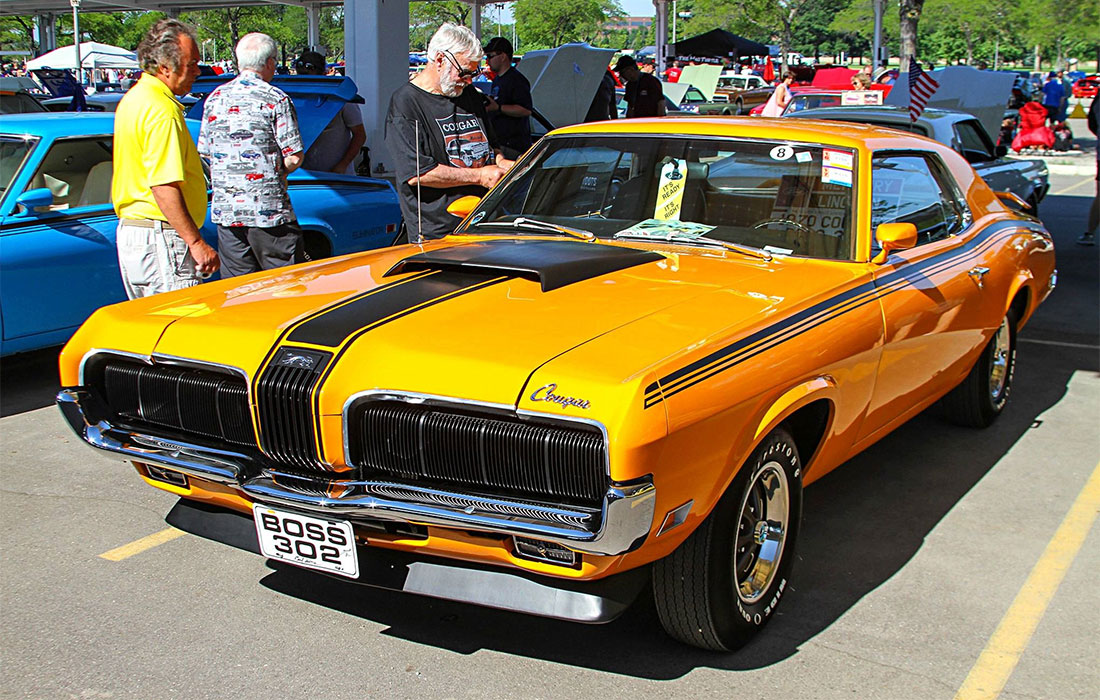 1970 Completion Gold Mercury Cougar Eliminator