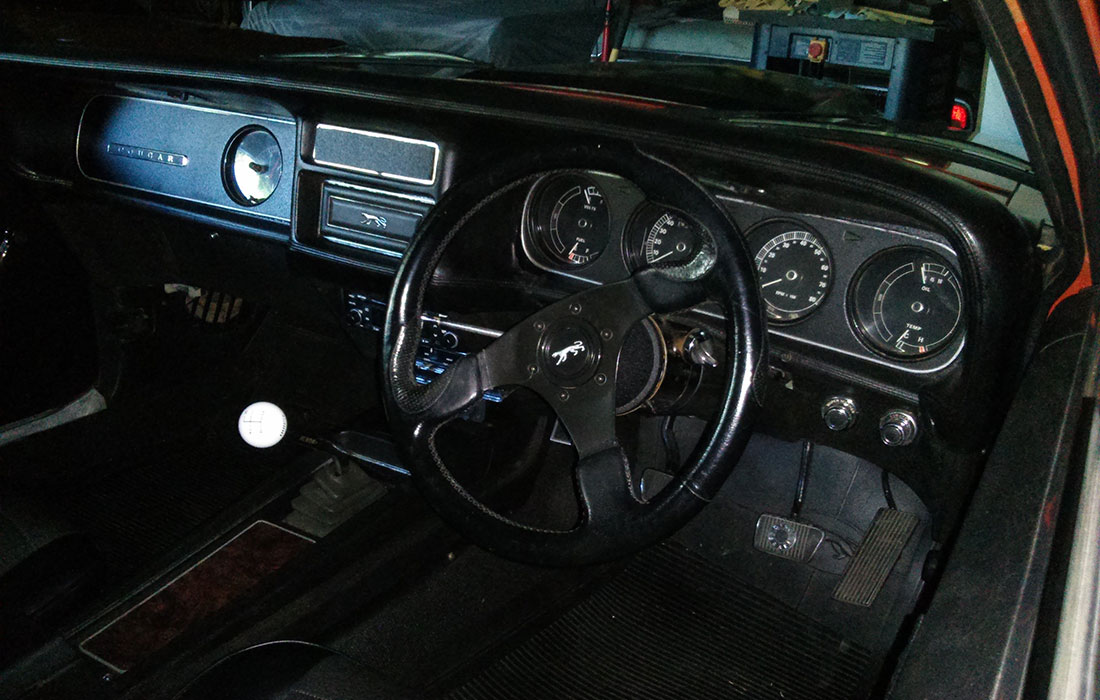 Australian 1970 Mercury Cougar Eliminator Interior