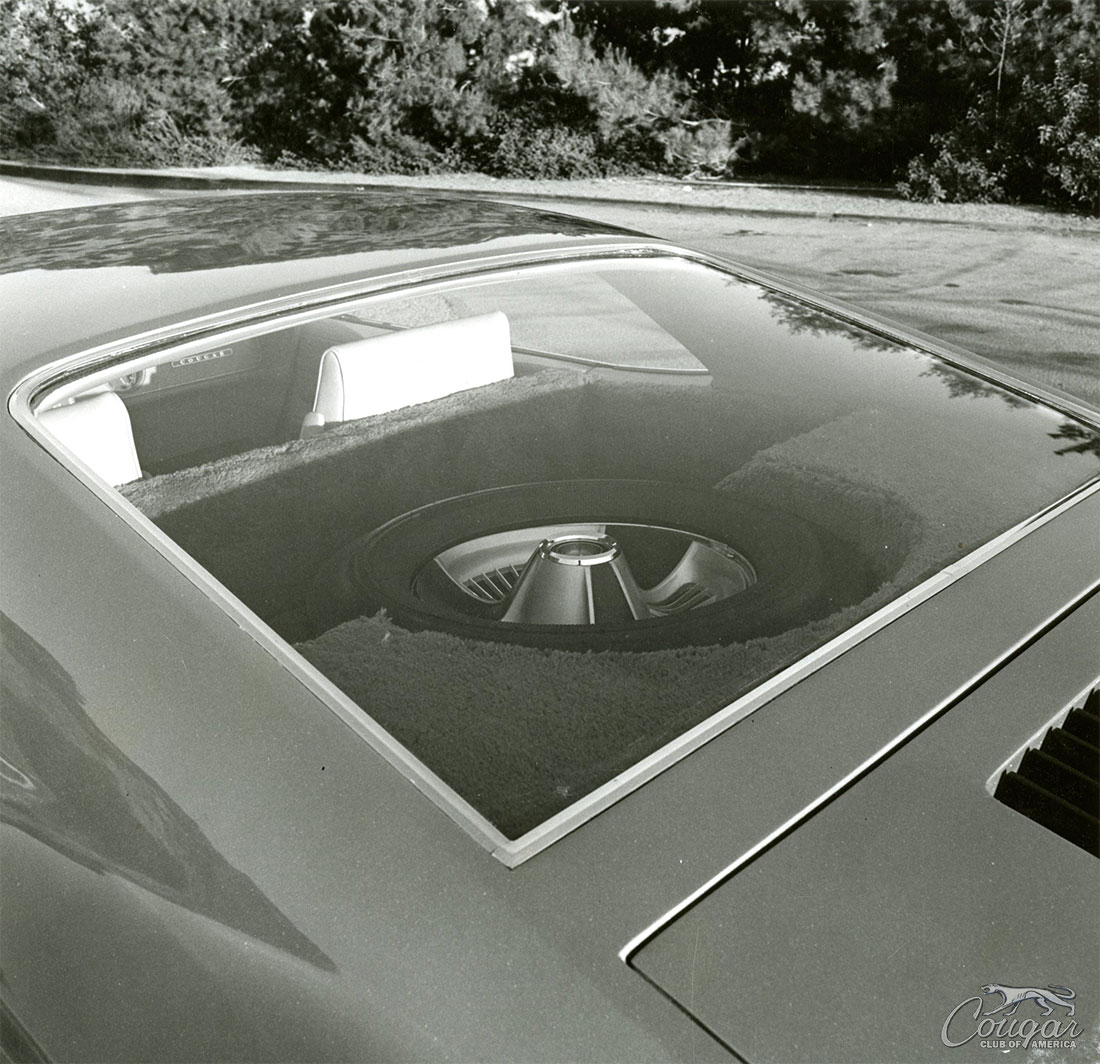 1970 Mercury Cougar El Gato Spare Tire