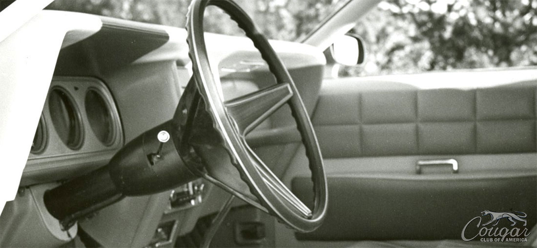 1970 Mercury Cougar El Gato Dashboard