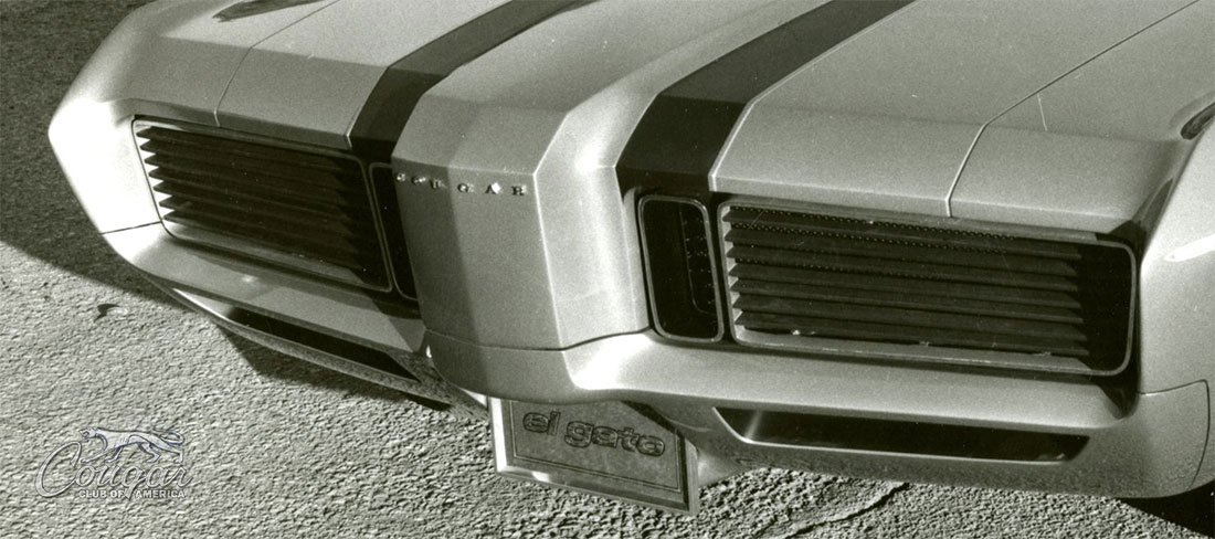 1970 Mercury Cougar El Gato Front