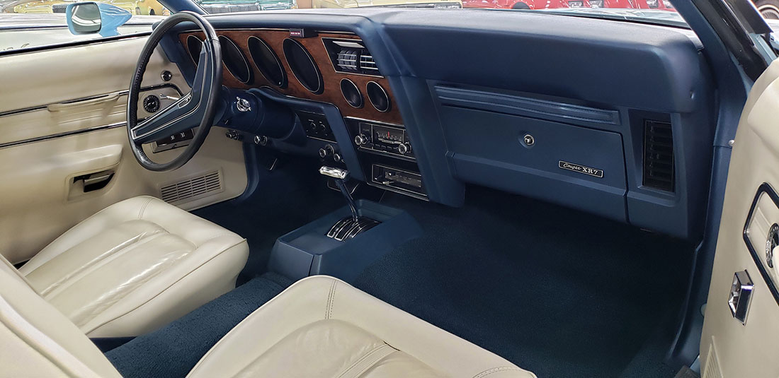 Last Convertible - 1973 Mercury Cougar XR-7 Convertible Interior