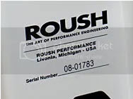 Roush Id Sticker