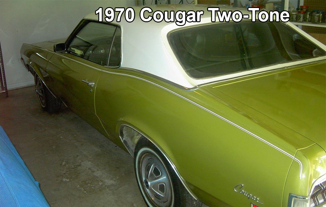1970 Mercury Cougar Two-Tone
