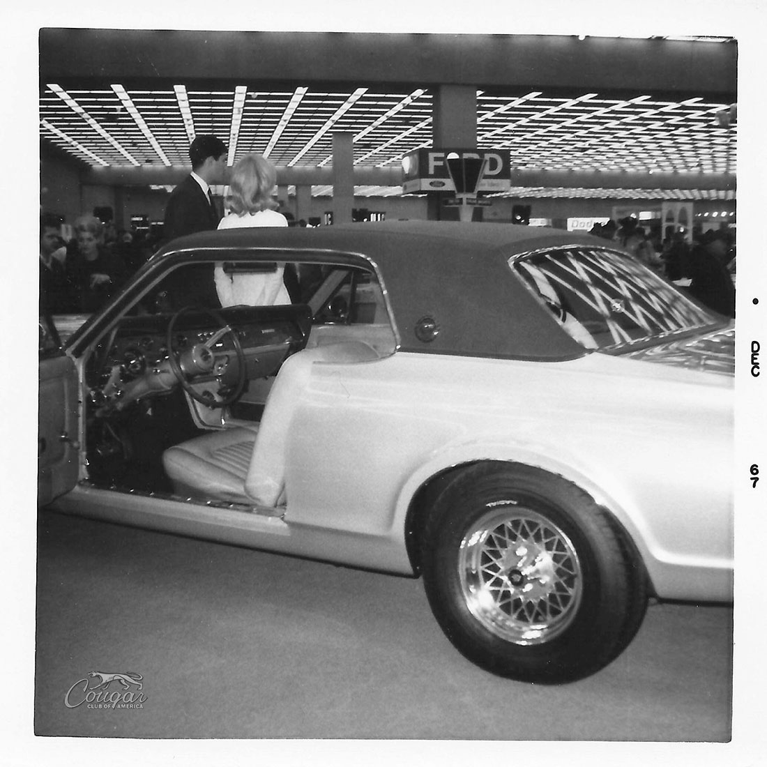 Mercury Cougar XR7-G Prototype @ 1967 Detroit Auto Show