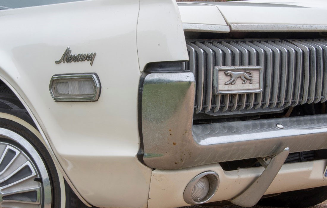 1968 Mercury Cougar 500 Badge