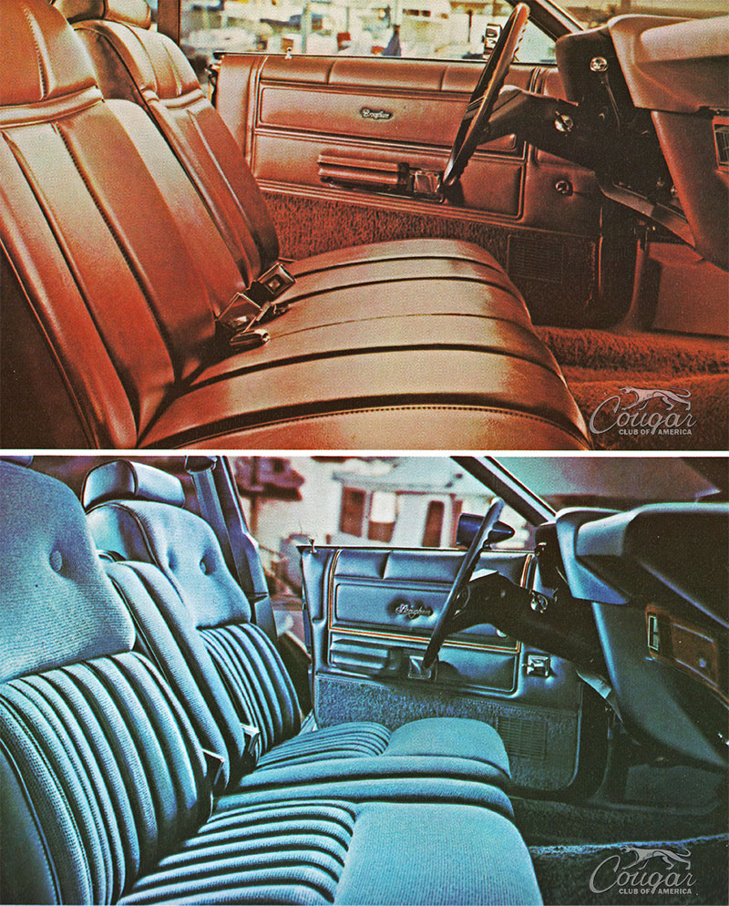 1977 Mercury Cougar Brougham Interior