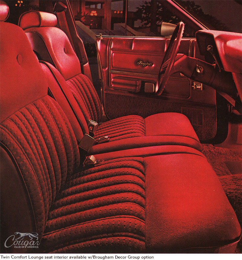 1979 Mercury Cougar Brougham Interior