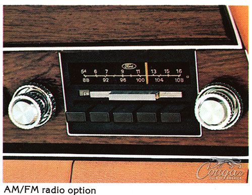 1979 Mercury Cougar Radio