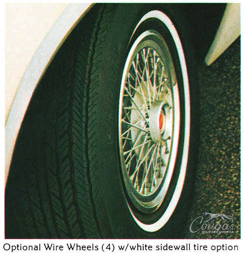 1979 Mercury Cougar XR-7 Wire Wheels