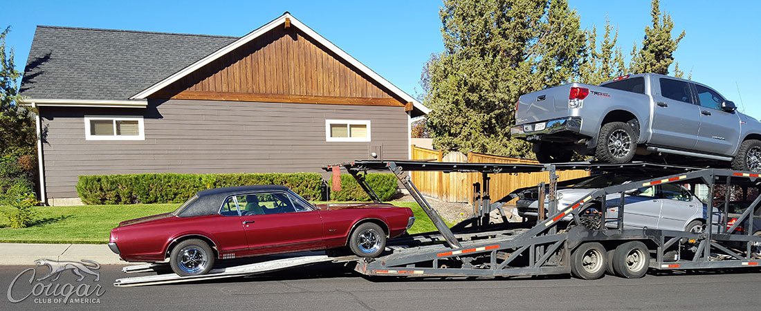 1967 Mercury Cougar XR-7 GT Car Transport