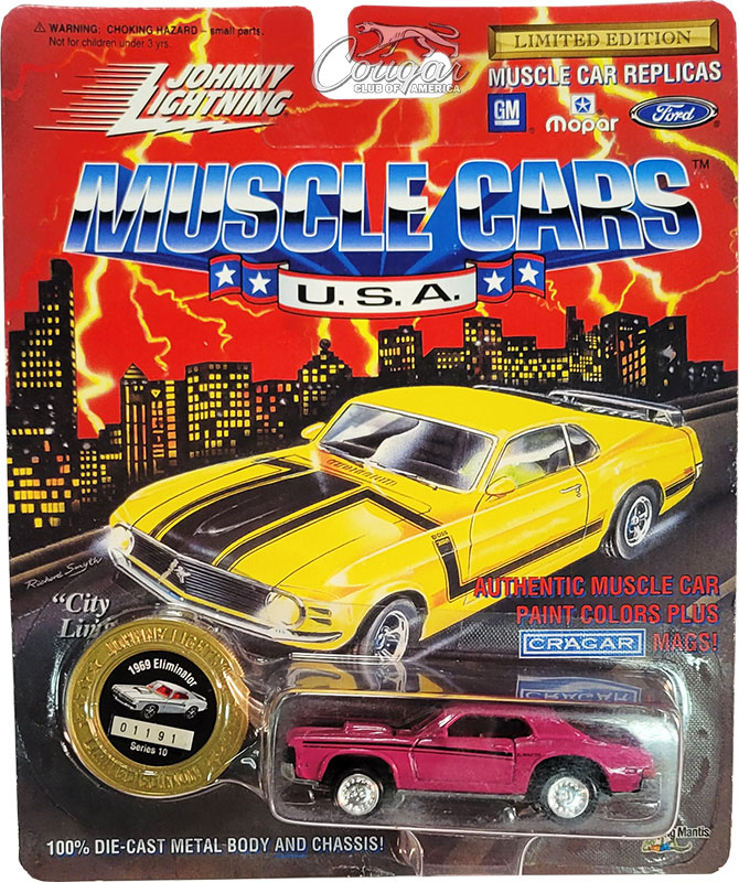 1994-Johnny-Lightning-69-Cougar-Eliminator-Muscle-Cars-USA-Series-10-Pink