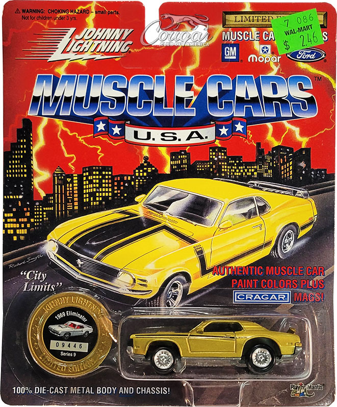 1994-Johnny-Lightning-69-Cougar-Eliminator-Muscle-Cars-USA-Series-9-Gold