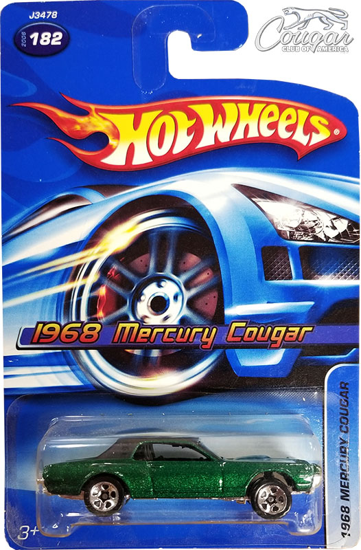 2006-Hot-Wheels-1968-Mercury-Cougar-Dark-Green