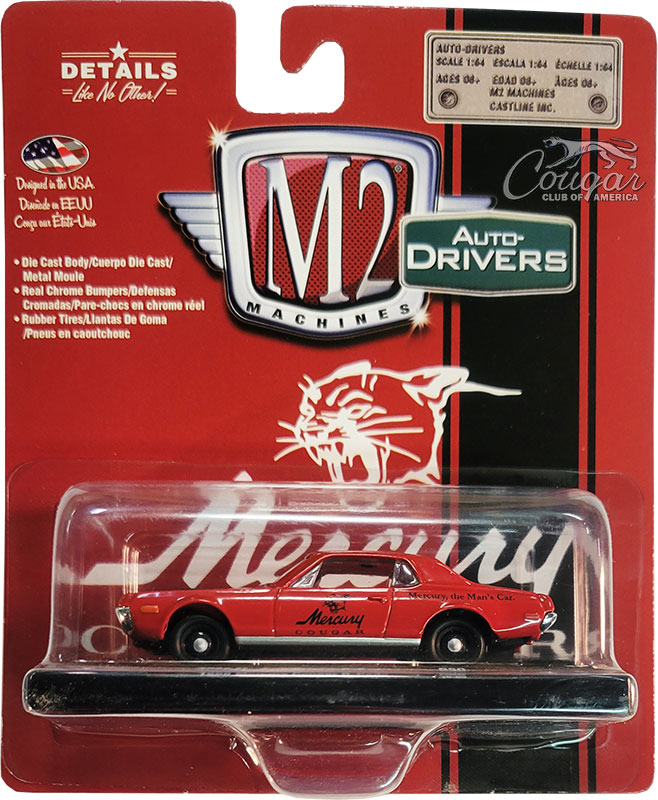 2018-M2-Machines-1968-Mercury-Cougar-R-Code-Auto-Drivers-Release-50-Cardinal-Red