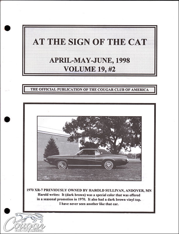 CCOA-At-the-Sign-of-the-Cat-Vol-19-Iss-2-Summer-1998-1