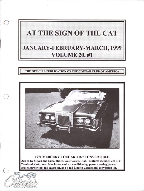 CCOA-At-the-Sign-of-the-Cat-Vol-20-Iss-1-Spring-1999
