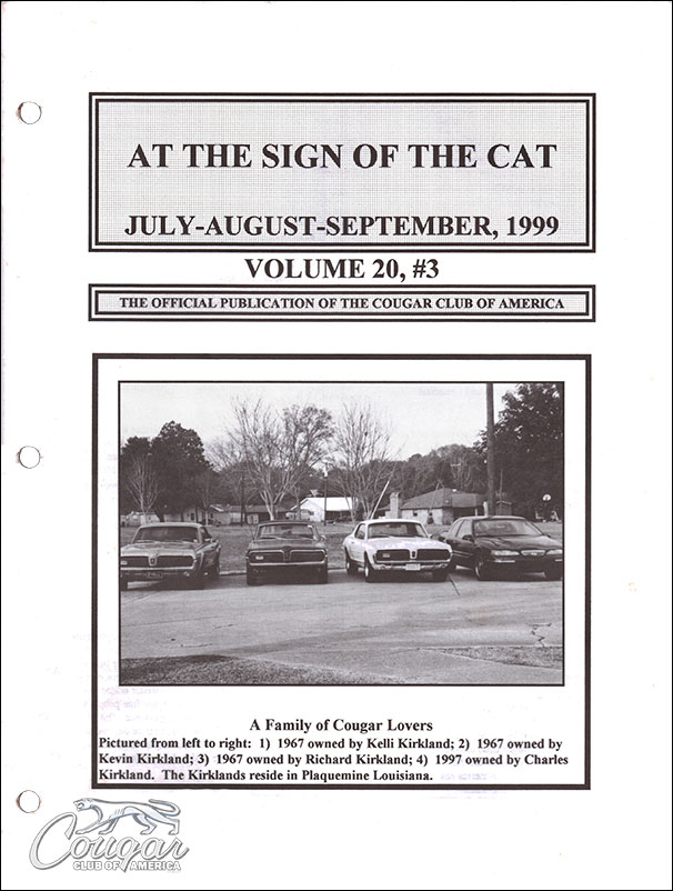 CCOA-At-the-Sign-of-the-Cat-Vol-20-Iss-3-Fall-1999