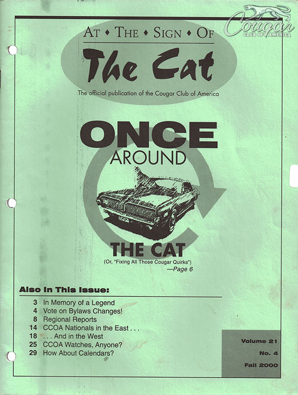 CCOA-At-the-Sign-of-the-Cat-Vol-21-Iss-4-Fall-2000