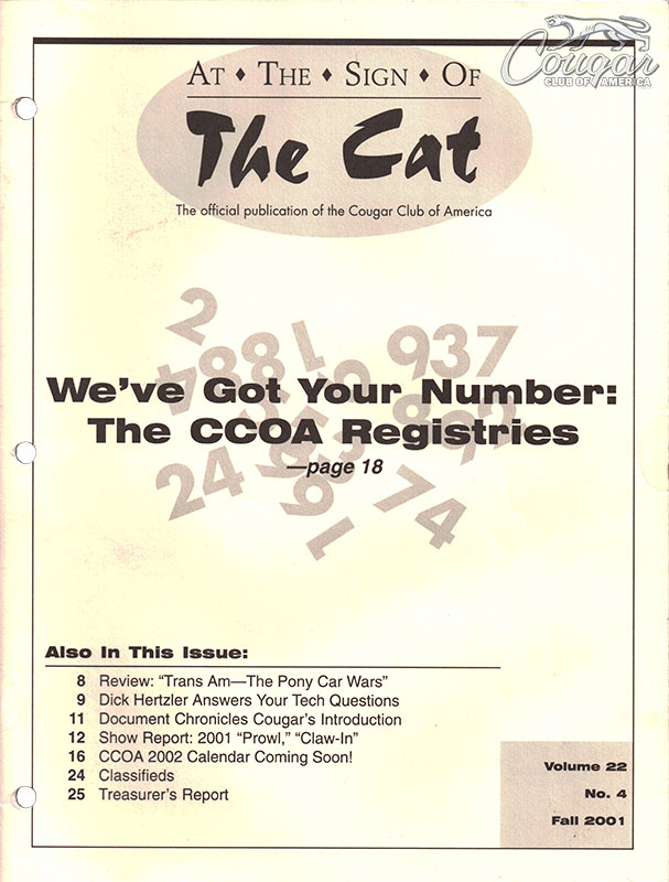 CCOA-At-the-Sign-of-the-Cat-Vol-22-Iss-4-Fall-2001