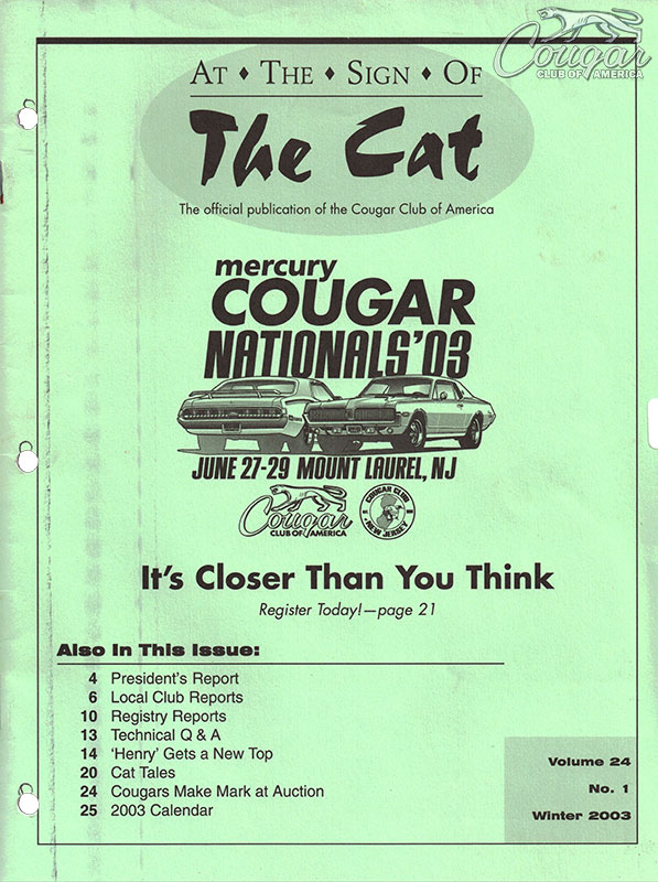 CCOA-At-the-Sign-of-the-Cat-Vol-24-Iss-1-Winter-2003