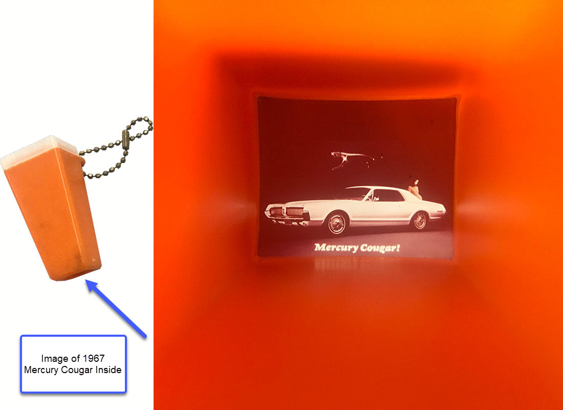 1967-Keychain-Viewer-1967-Mercury-Cougar-Orange
