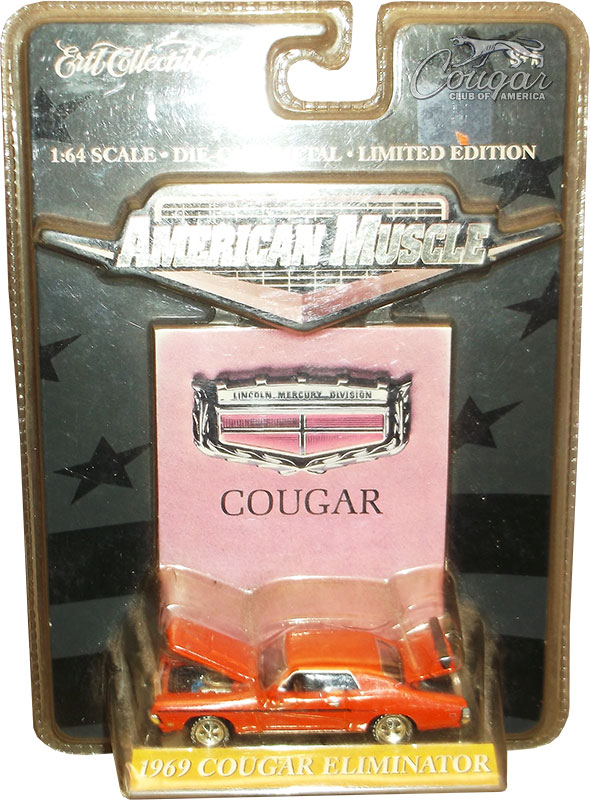 2001-Etrl-Collectibles-1969-Mercury-Cougar-Eliminator-American-Muscle-Competition-Orange