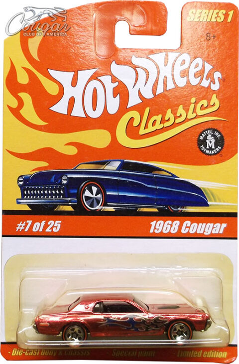 Hot Wheels Mercury Cougar 1:64 Diecasts Cars | The Cougar Club of America