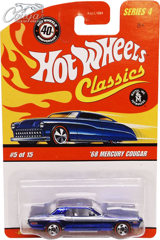 2008-Hot-Wheels-68-Mercury-Cougar-Classics-Series-4--Blue-Spectraflame