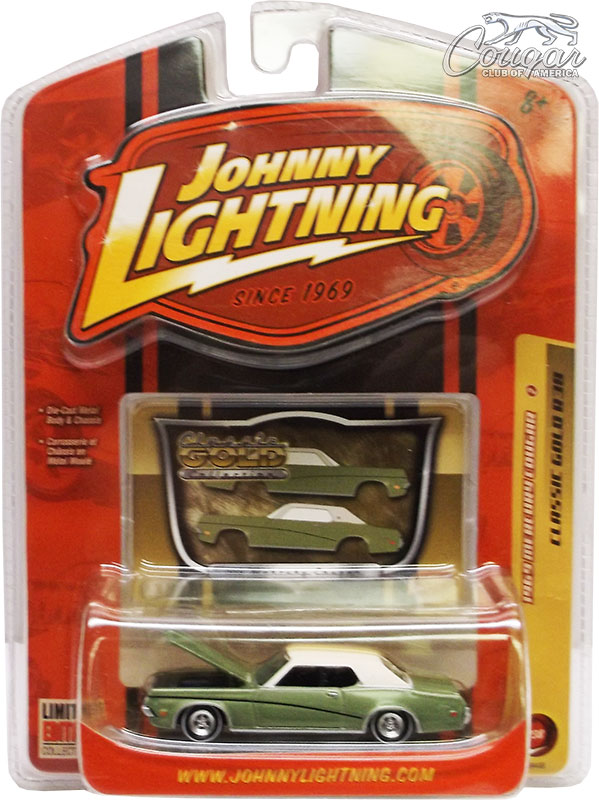 2008-Johnny-Lightning-1969-Mercury-Cougar-Classic-Gold-Release-38-Light-Green