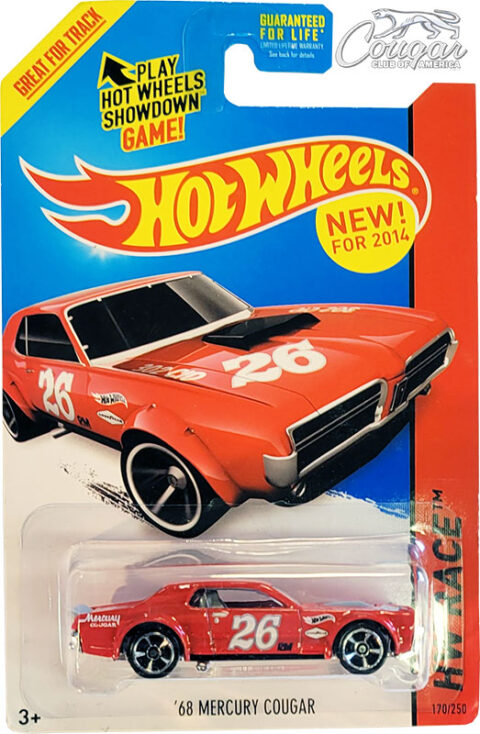 Hot Wheels Mercury Cougar 1:64 Diecasts Cars | The Cougar Club of America