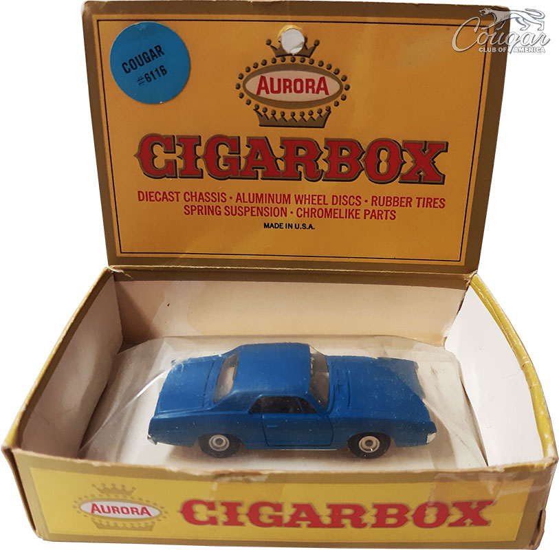 1967-Aurora-Cigarbox-1967-Mercury-Cougar-6116-Blue