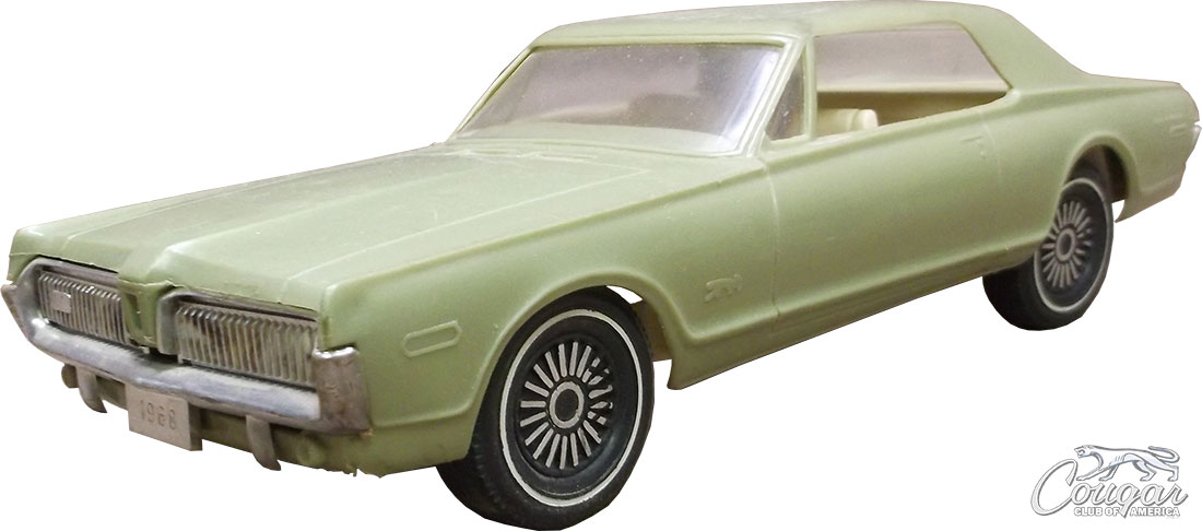 1967-Gay-Toys-1968-Mercury-Cougar-Promo-Car-Lime-Frost