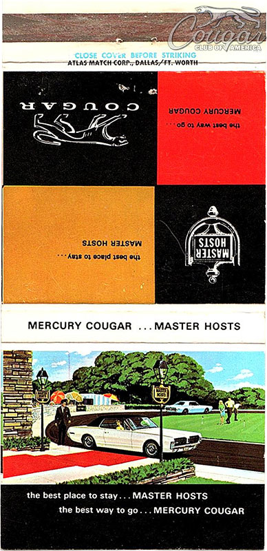 1967-Master-Hosts-1967-MercuryCougar-Matchbook-1