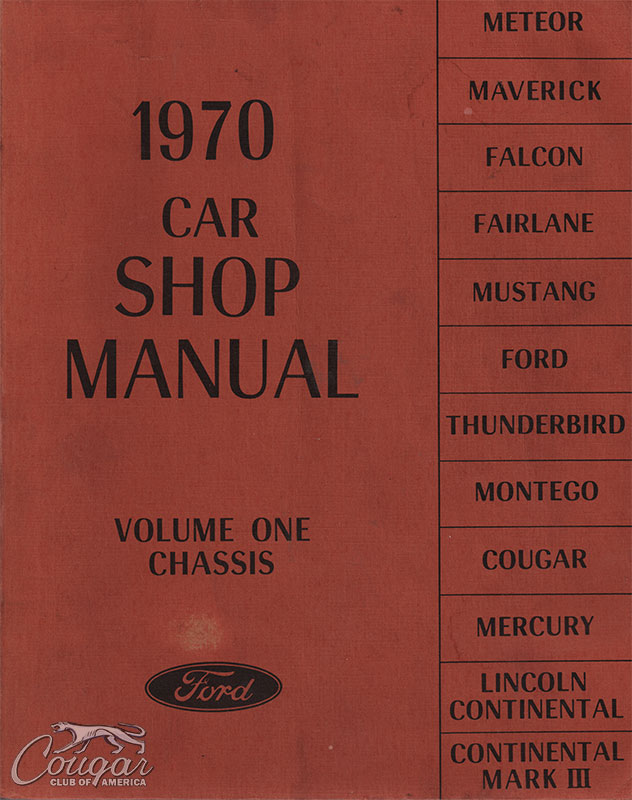 1970-Car-Shop-Manual-Volume-1-Chassis-1969-Ford-Motor-Company