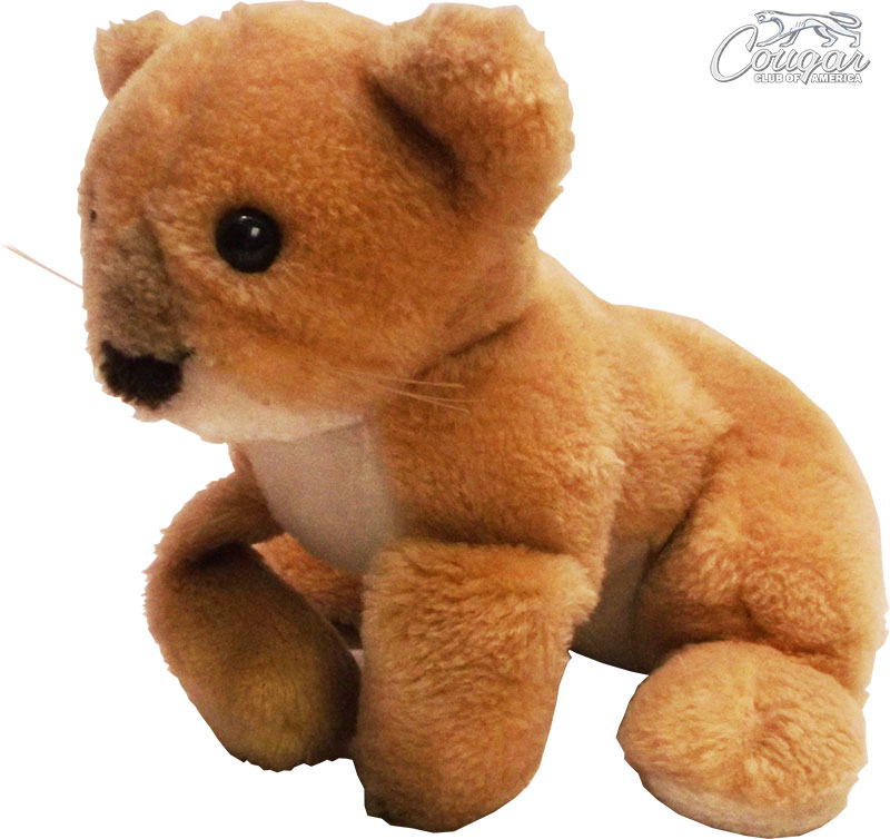 1979-Russ-Berrie-&-Co-Cougar-Plush-12-Inch