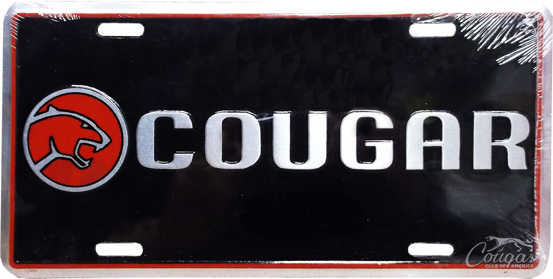1990's-Cougar-Emblem-License-Plate