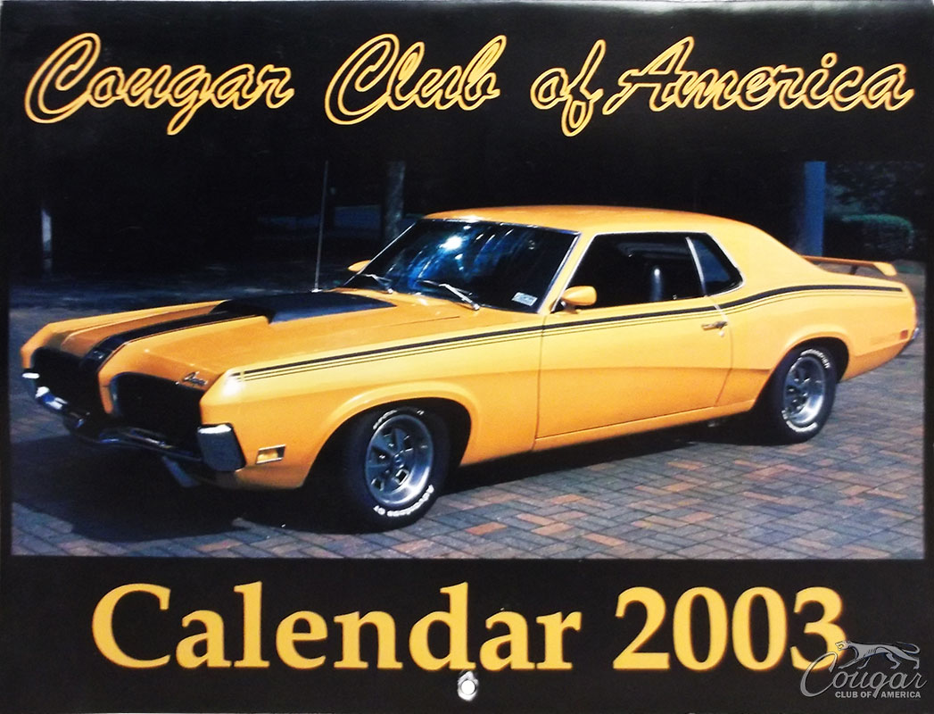 2003-Cougar-Club-of-America-Calendar
