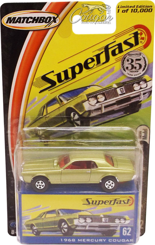 2004-Matchbox-1968-Mercury-Cougar-#62-Superfast-Lime-Frost