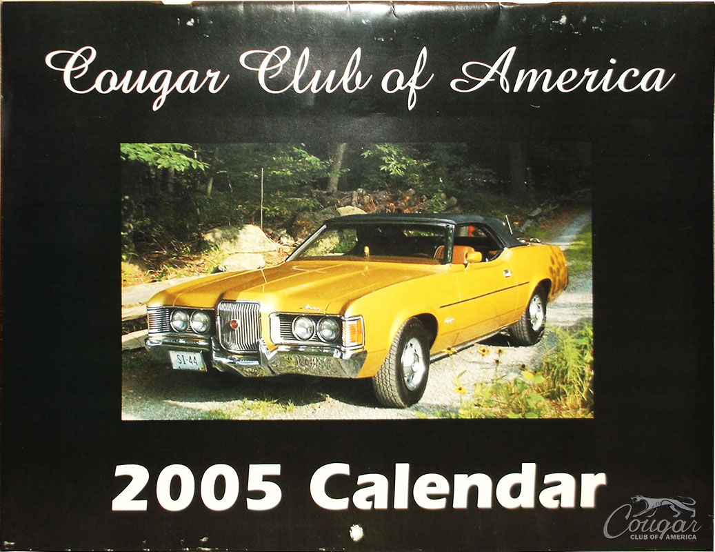 2005-Cougar-Club-of-America-Calendar