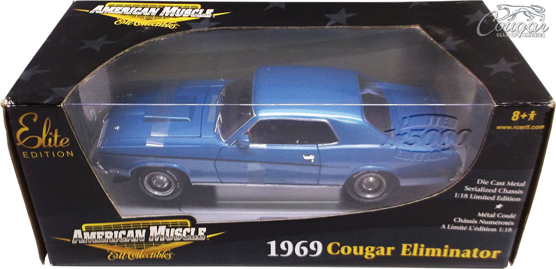 2005-Etrl-Collectibles-1969-Mercury-Cougar-Eliminator-American-Muscle-Blue